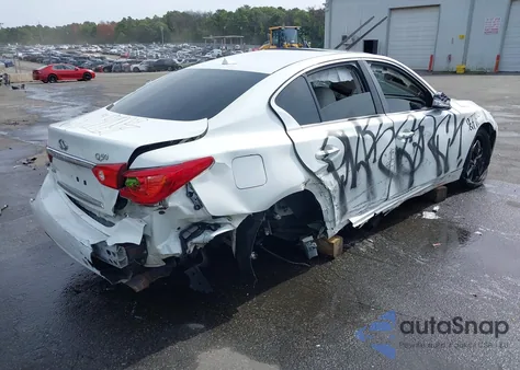 2017 Infiniti Q50 3.0T Signature Edition z USA, uszkodzony, nr VIN JN1EV7AR5HM838190